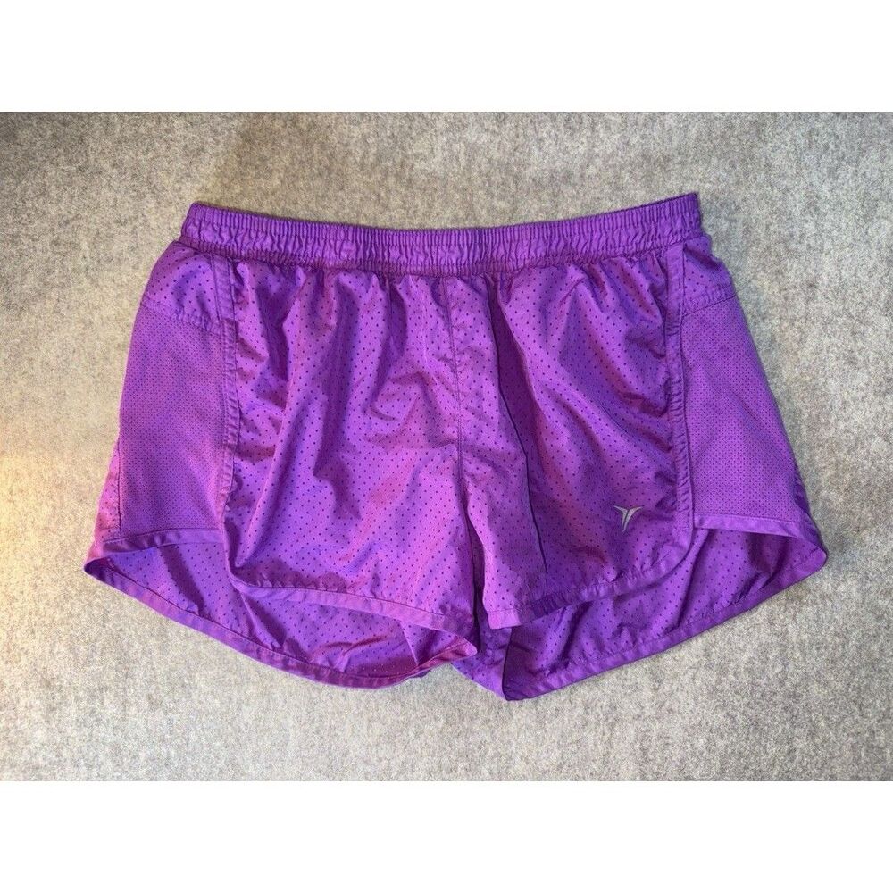 Old Navy Girls Size Small Active Gym Shorts Inside Pocket Magenta